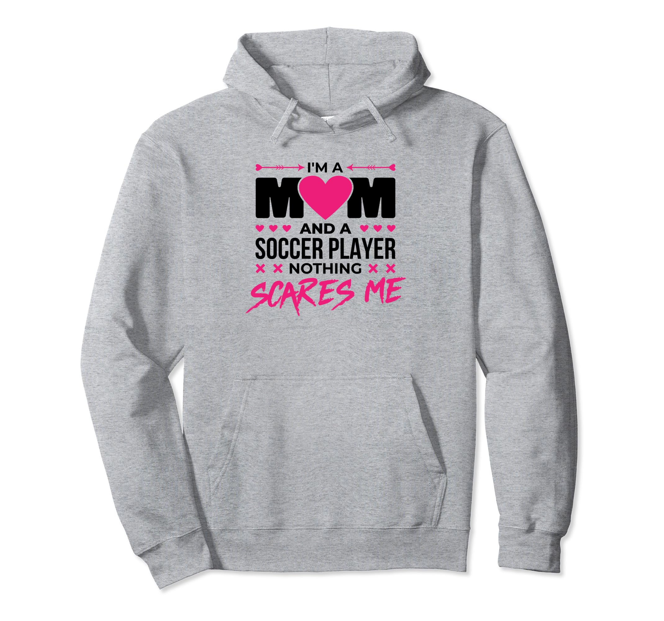 Soccer Players Mom Soccer Lover Hoodie - Casual Everyday Wear Men Women