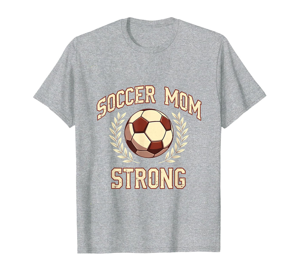 Soccer Mom Strong T-Shirt - Minimalist Print Unisex