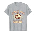 Soccer Mom Strong T-Shirt - Minimalist Print Unisex