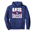 U S Soccer 1985 Navy Uswnt Officially Hoodie - Minimalist Print Men Women