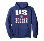 U S Soccer 1985 Navy Uswnt Officially Hoodie - Minimalist Print Men Women