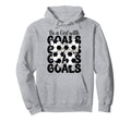 Soccer Coquette Be Goals Hoodie - Streetwear Style Men Women