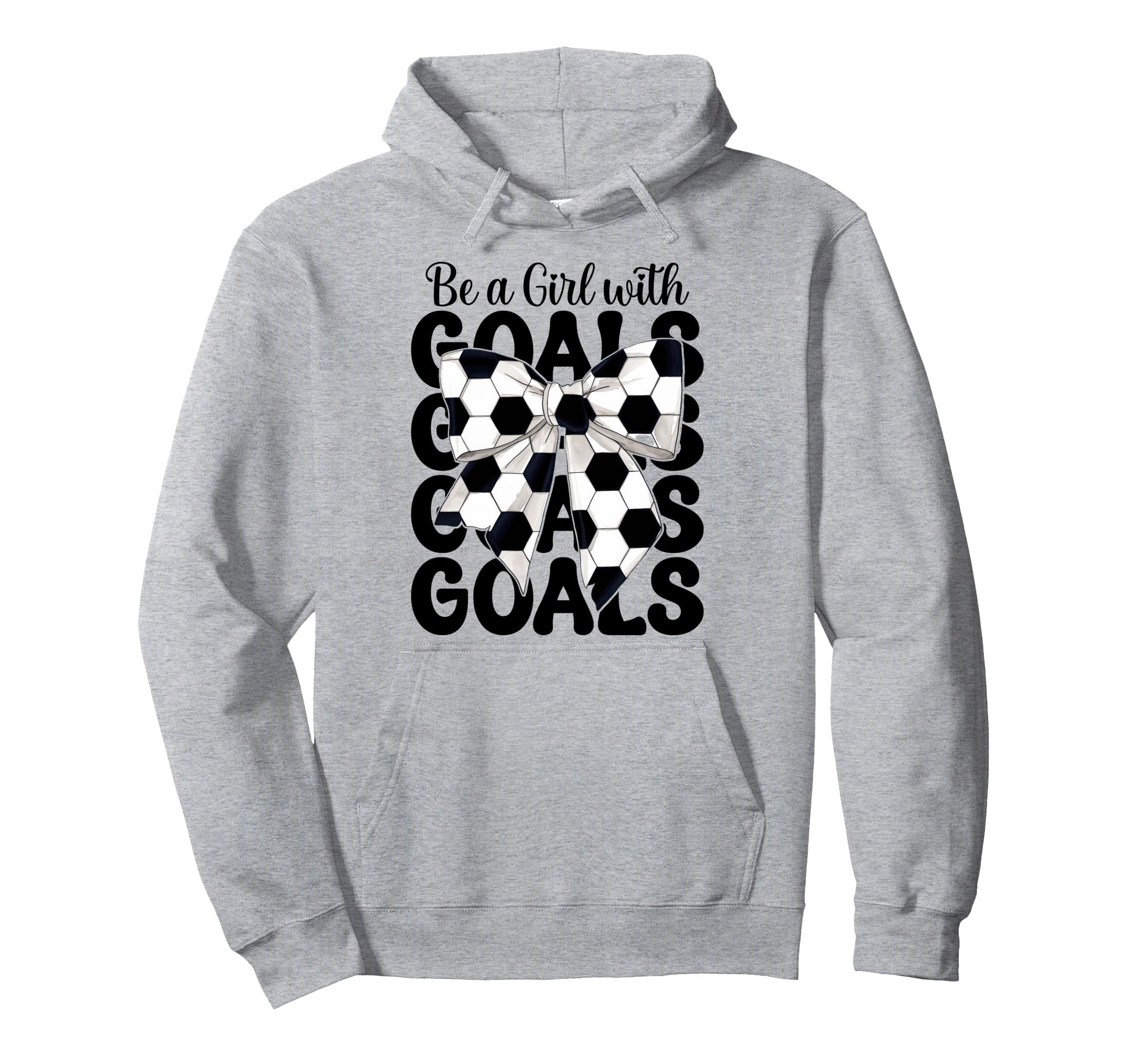 Soccer Coquette Be Goals Hoodie - Streetwear Style Men Women