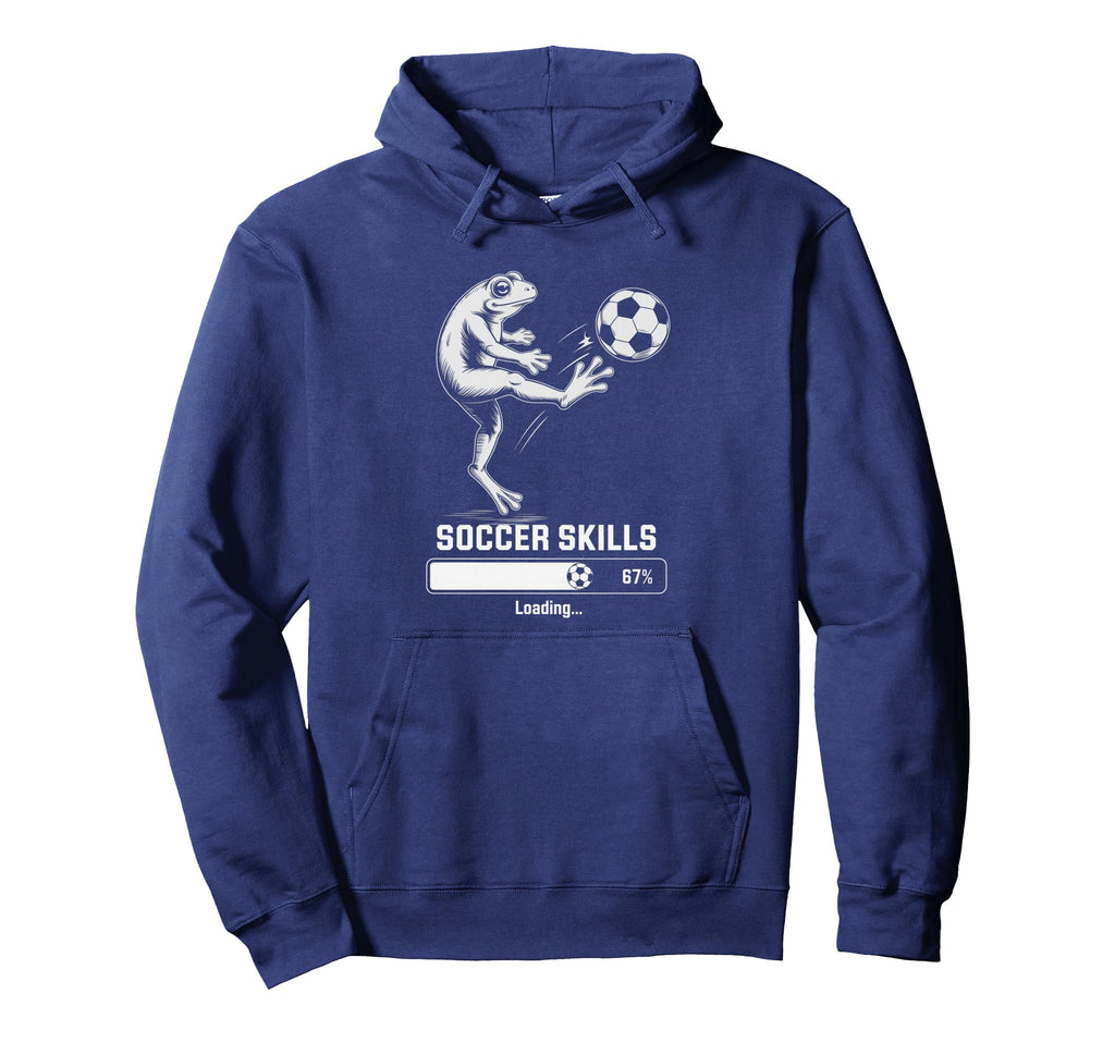 Frog Soccer Skills Loading Team Win Milf Hoodie - Aesthetic Graphic Unisex