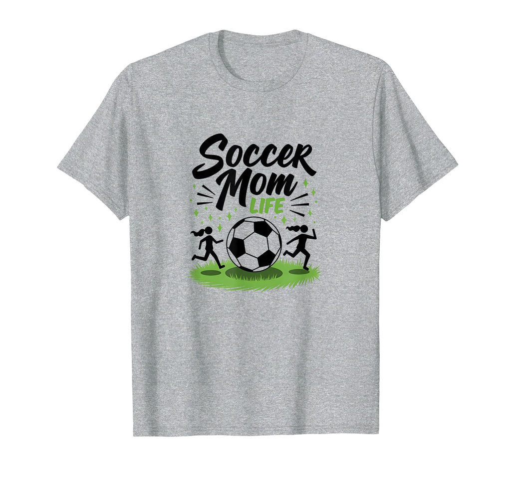 Soccer Mom Life Proud Parent Team Sweatshirt - Trendy Graphic for Adults