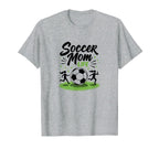 Soccer Mom Life Proud Parent Team Sweatshirt - Unique Graphic Unisex