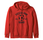 Soccer Mom Squad Gifts Sweatshirt - Graphic Print for Adults