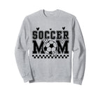 Funny Soccer Mom Family Matching Sweatshirt - Casual Everyday Wear Unisex
