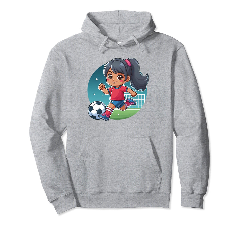 Soccer Playing Soccer Hoodie - Unique Graphic Men Women