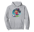 Soccer Playing Soccer Hoodie - Unique Graphic Men Women