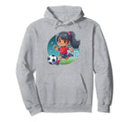 Soccer Playing Soccer Hoodie - Unique Graphic Men Women