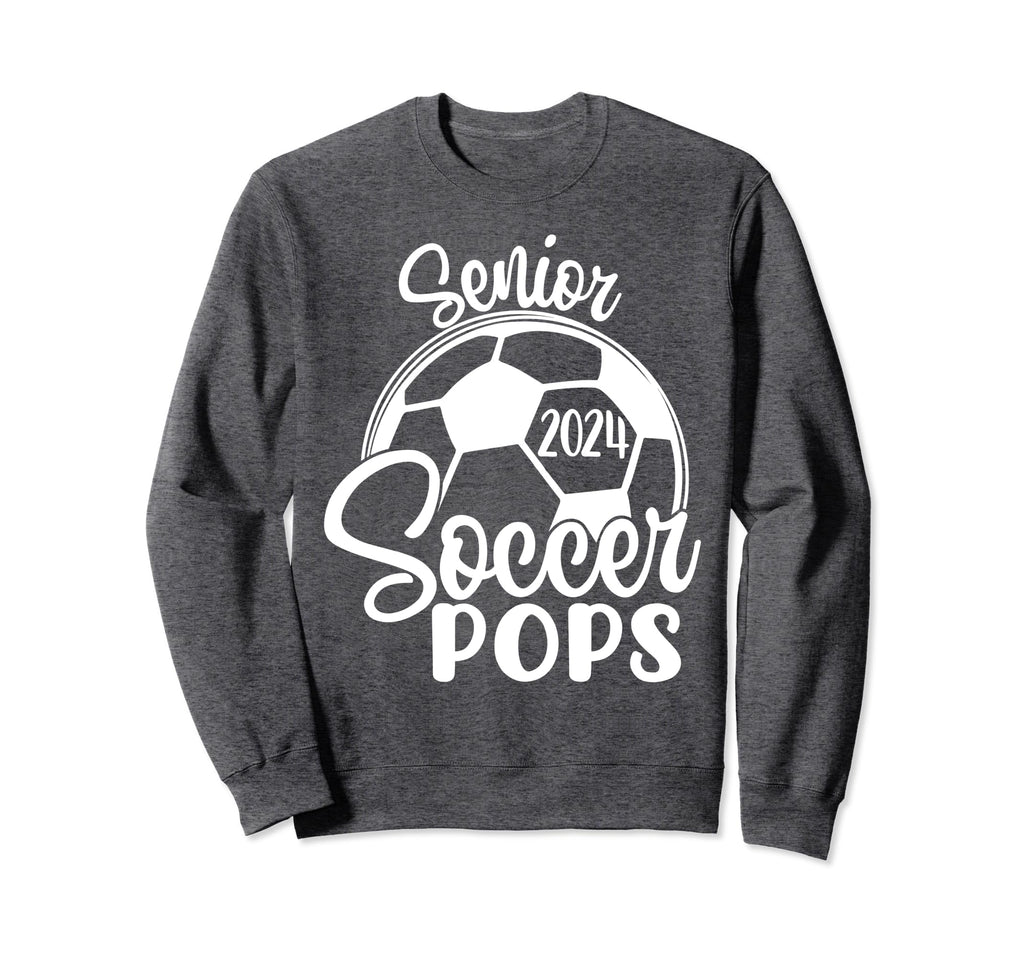 Senior Soccer Pops 2024 Class 2024 Sweatshirt - Novelty Apparel for Adults