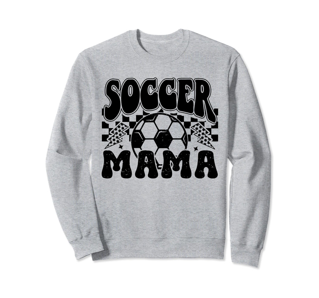 Soccer Mama Sports Soccer Mom Sweatshirt - Aesthetic Graphic Unisex