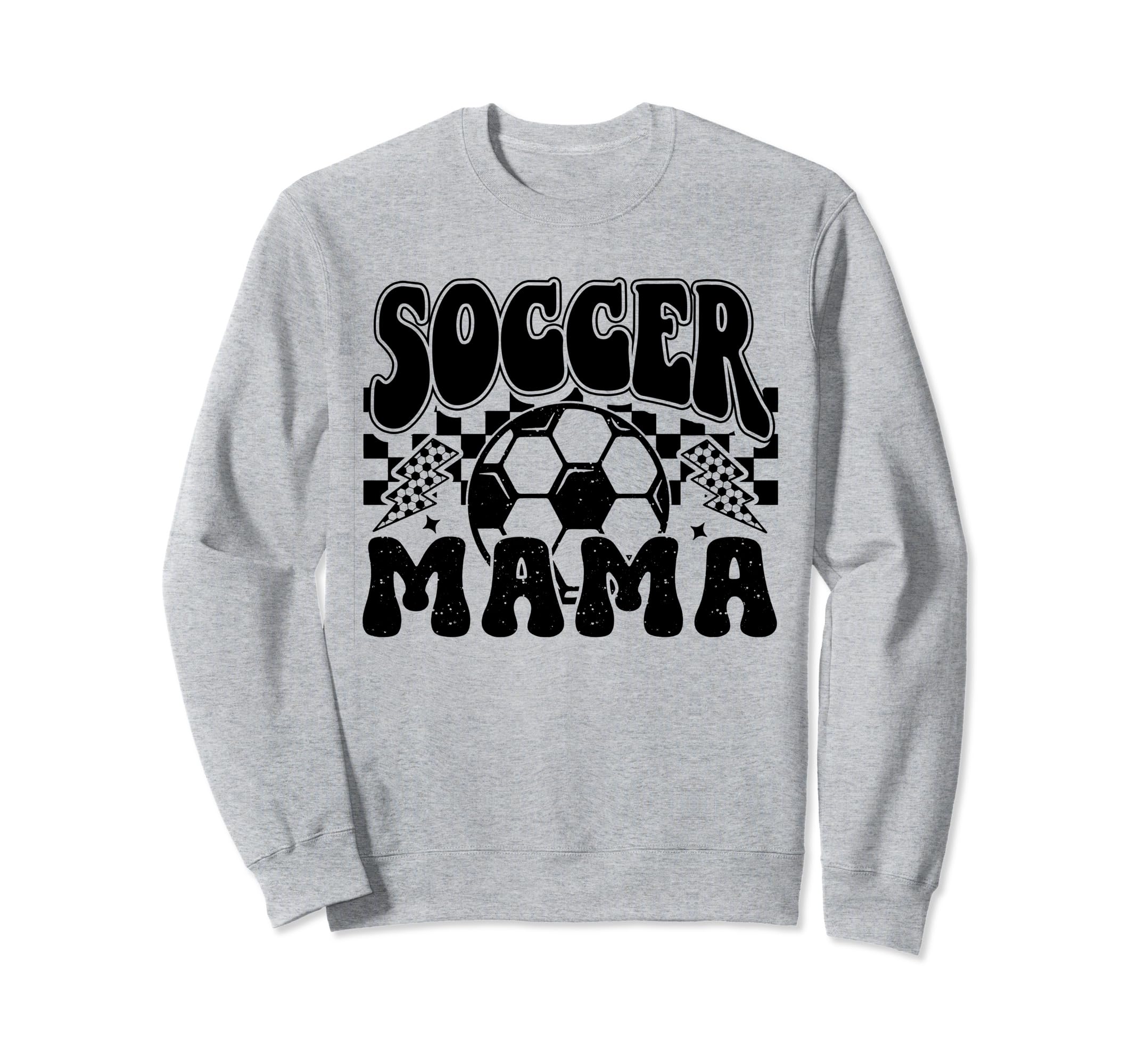 Soccer Mama Sports Soccer Mom Sweatshirt - Aesthetic Graphic Unisex