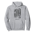Usa American Flag Soccer Mom Hoodie - Graphic Print Unisex