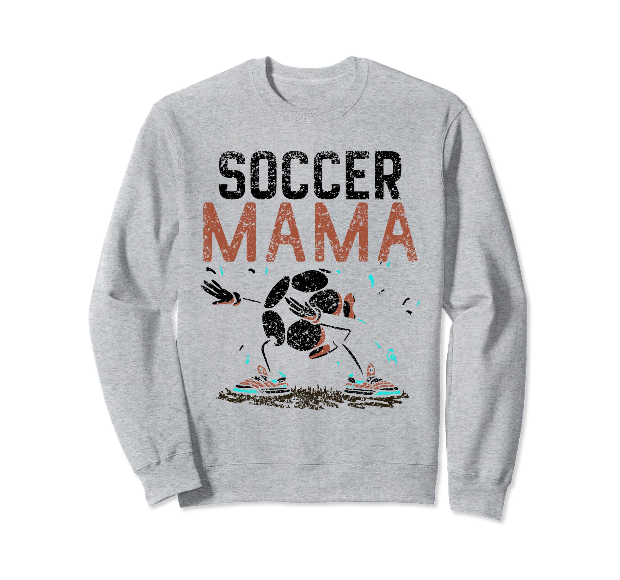 Soccer Mama Match Football Player Sweatshirt - Trendy Graphic Men Women