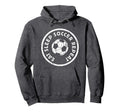 Eat Sleep Soccer Repeat Player Athlete Hoodie - Fun Novelty Design Unisex