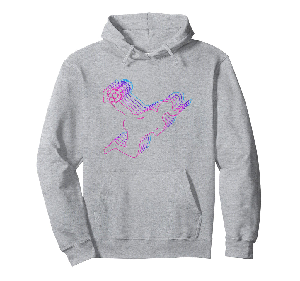 Soccer Athletic Hoodie - Custom Art Print Unisex