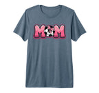Soccer Mom Coquette Bow Game Day Mama T-Shirt - Graphic Print Men Women