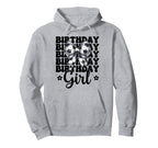 Birthday Soccer Coquette Bow Hoodie - Unique Graphic Men Women