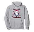 Soccer Is My Valentine Sports Trendy Hoodie - Custom Art Print for Adults