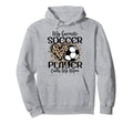 My Favorite Soccer Player Calls Me Hoodie - Fun Novelty Design Men Women