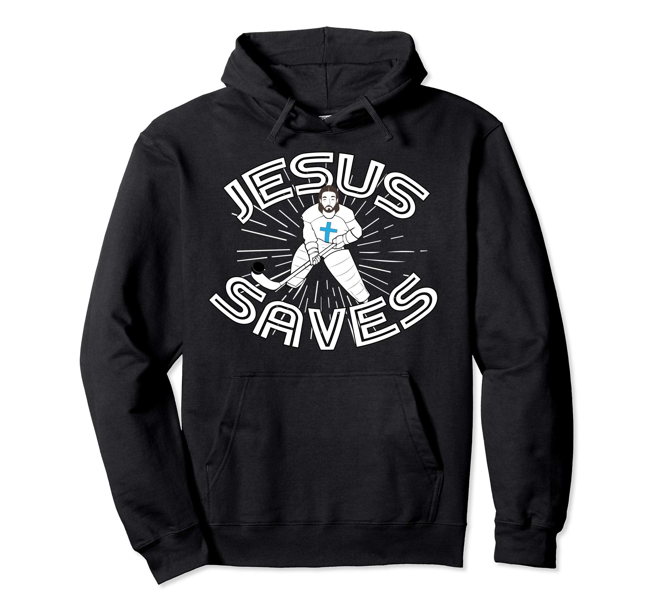 Jesus Saves Funny Faithful Hoodie - Casual Everyday Wear Men Women