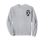 Crazy Proud Always Loud Soccer Mom Sweatshirt - Trendy Graphic Unisex