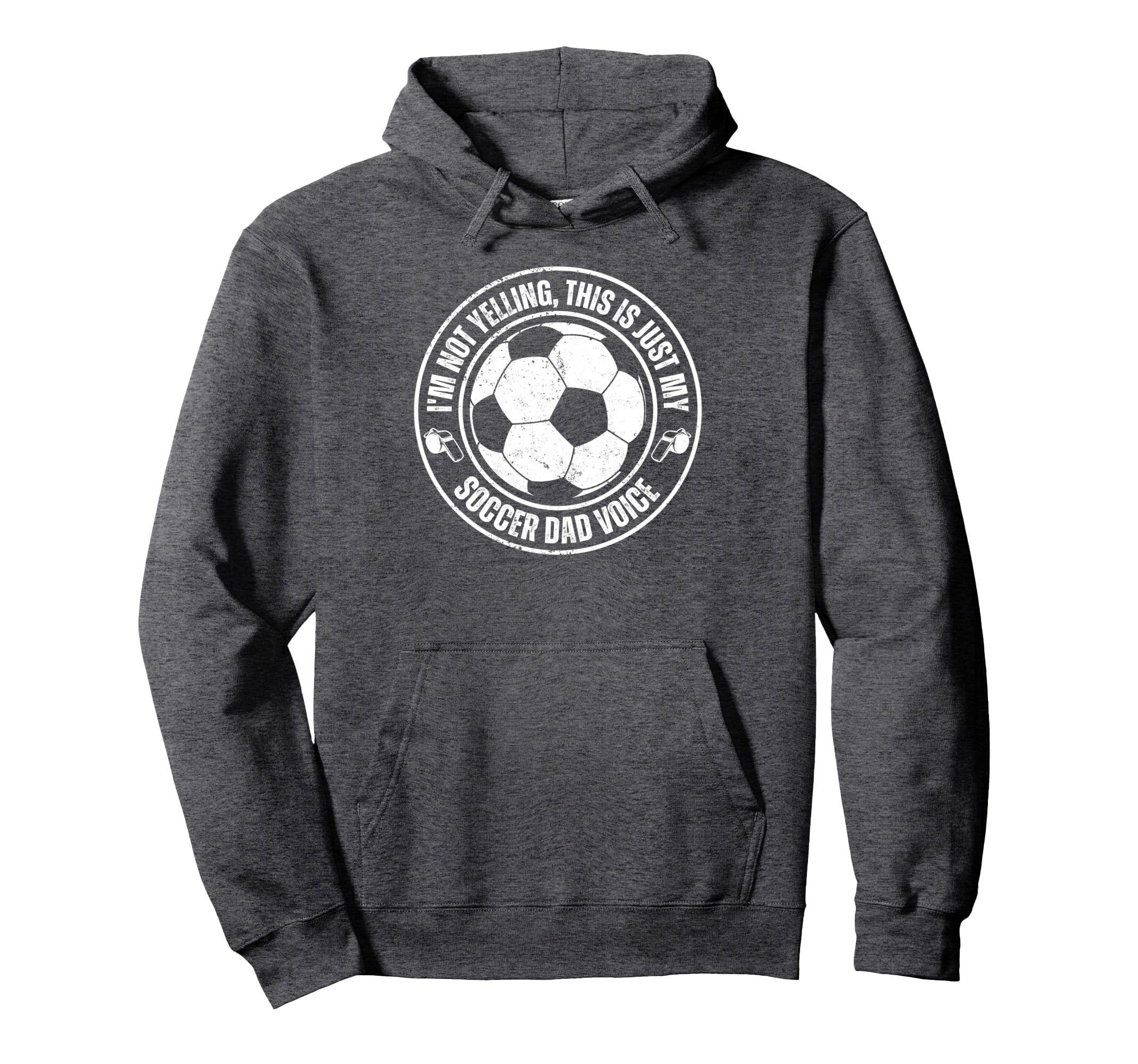 Funny Im Not Yelling This Is Just My Soccer Hoodie - Unique Graphic Unisex