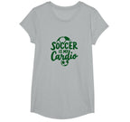 Soccer Mom Soccer Is My Cardio Sweatshirt - Minimalist Print for Adults