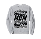 Soccer Mom Sweatshirt - Graphic Print Men Women