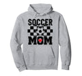 Groovy Soccer Mom Mother Soccer Mom Hoodie - Streetwear Style Men Women