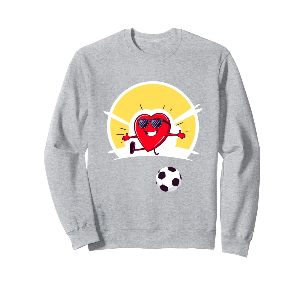 Soccer Heart Gift T-Shirt - Fun Novelty Design Men Women