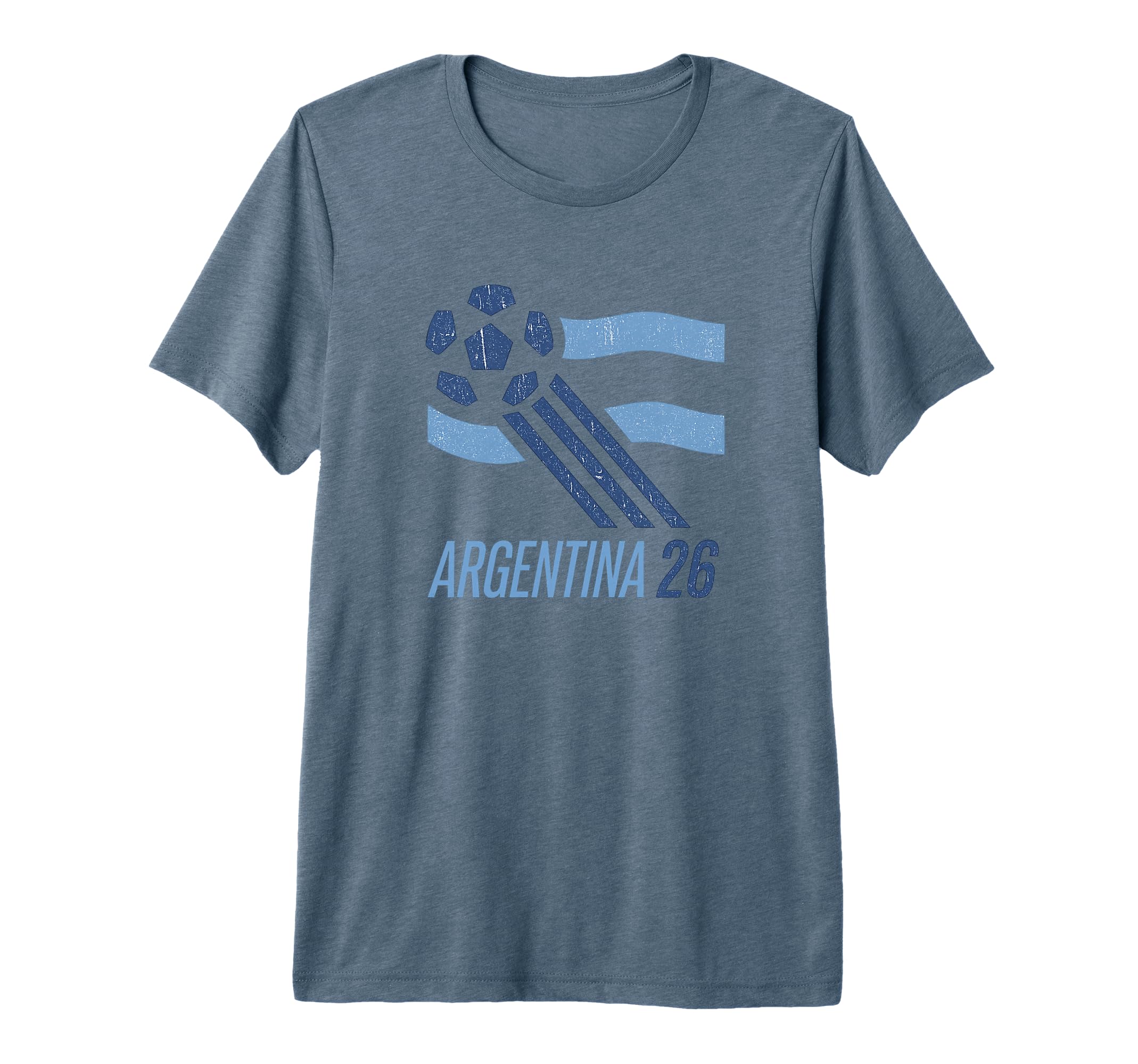Argentina Futbol Soccer Cup 2026 Tri Blend T-Shirt - Trendy Graphic Unisex