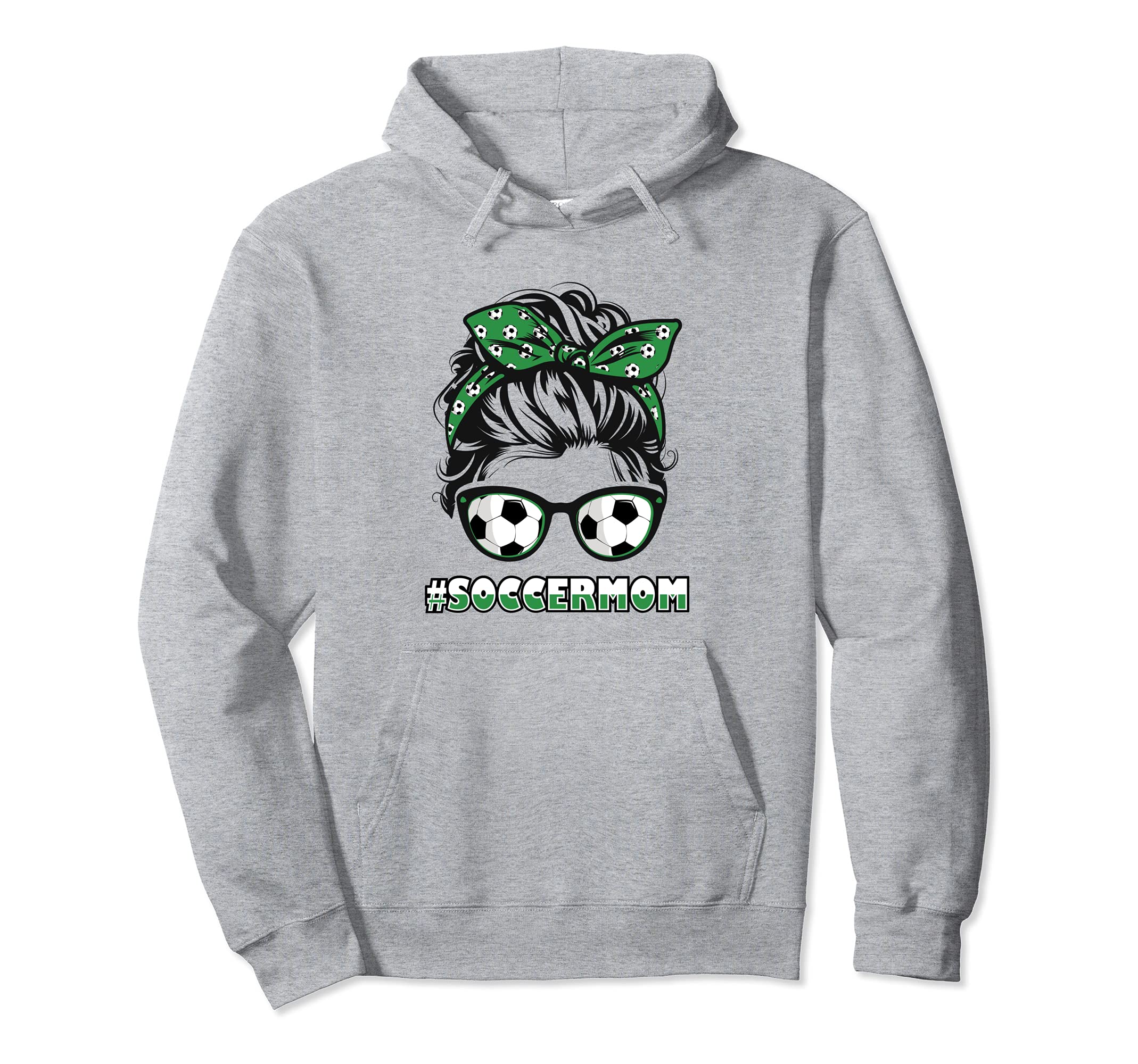 Soccer Player Mom Soccer Mothers Day Hoodie - Aesthetic Graphic for Adults