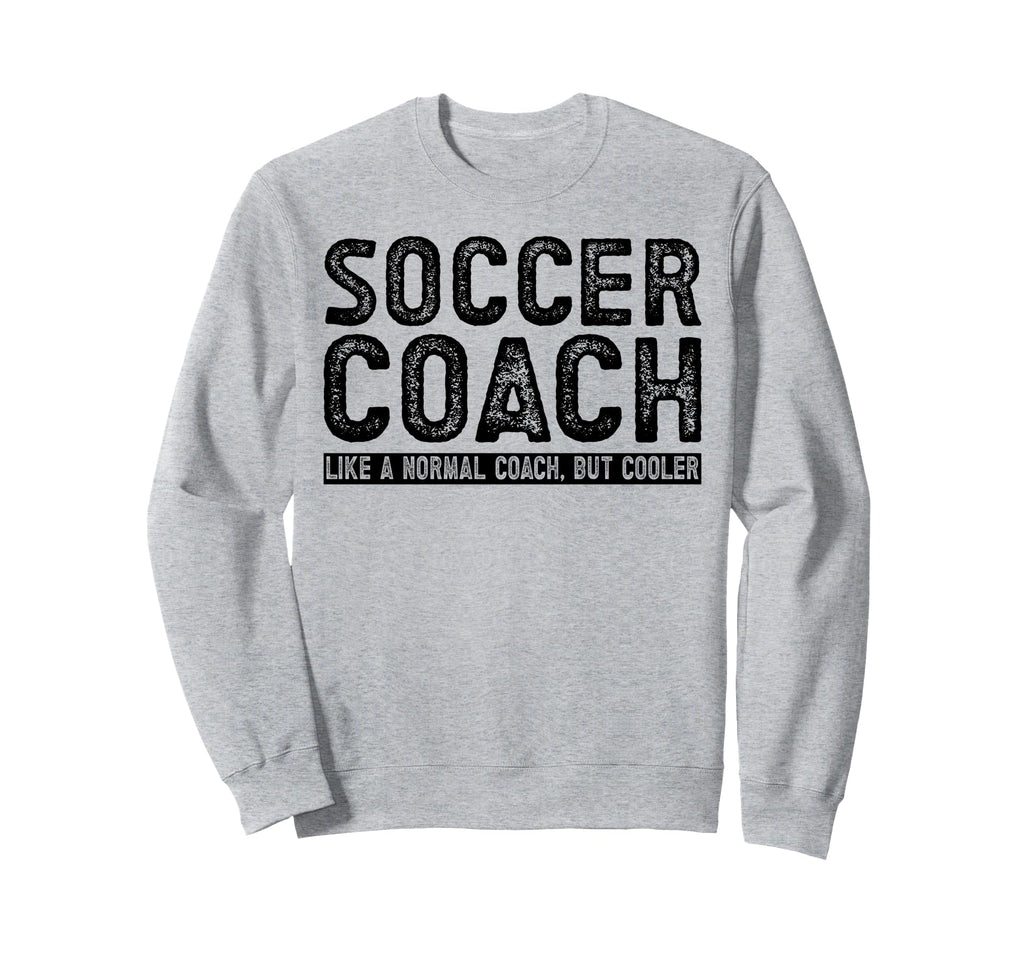 Soccer Coach Sweatshirt - Graphic Print for Adults