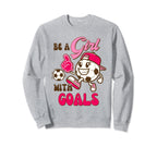 Soccer Player Soccer Lover Game Day Sweatshirt - Aesthetic Graphic Unisex