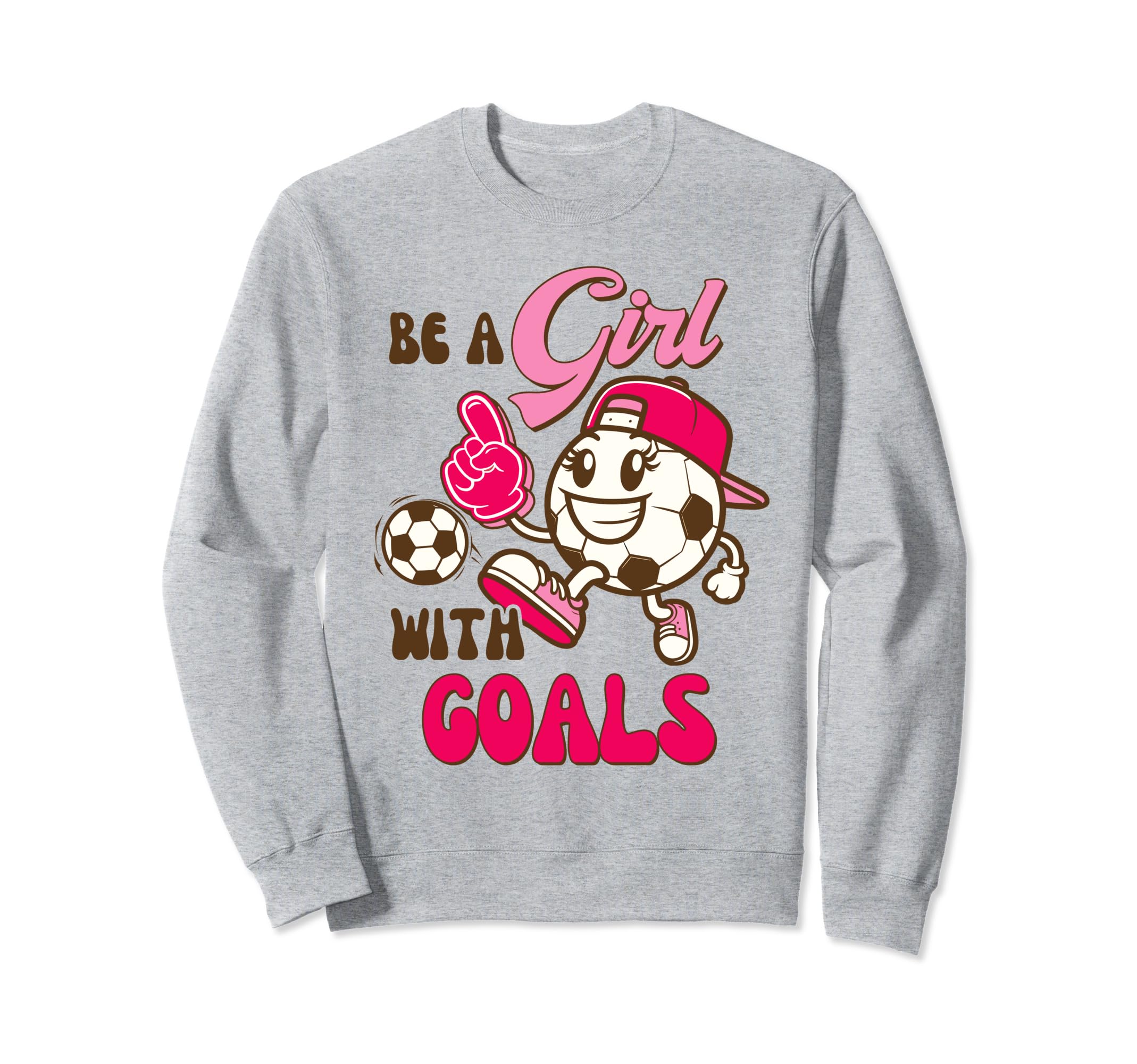 Soccer Player Soccer Lover Game Day Sweatshirt - Aesthetic Graphic Unisex