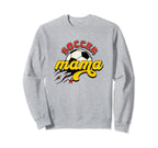 Soccer Mama Soccer Mom Casual Sweatshirt - Custom Art Print for Adults