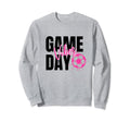 Soccer Game Day Soccer Player Sweatshirt - Casual Everyday Wear Men Women