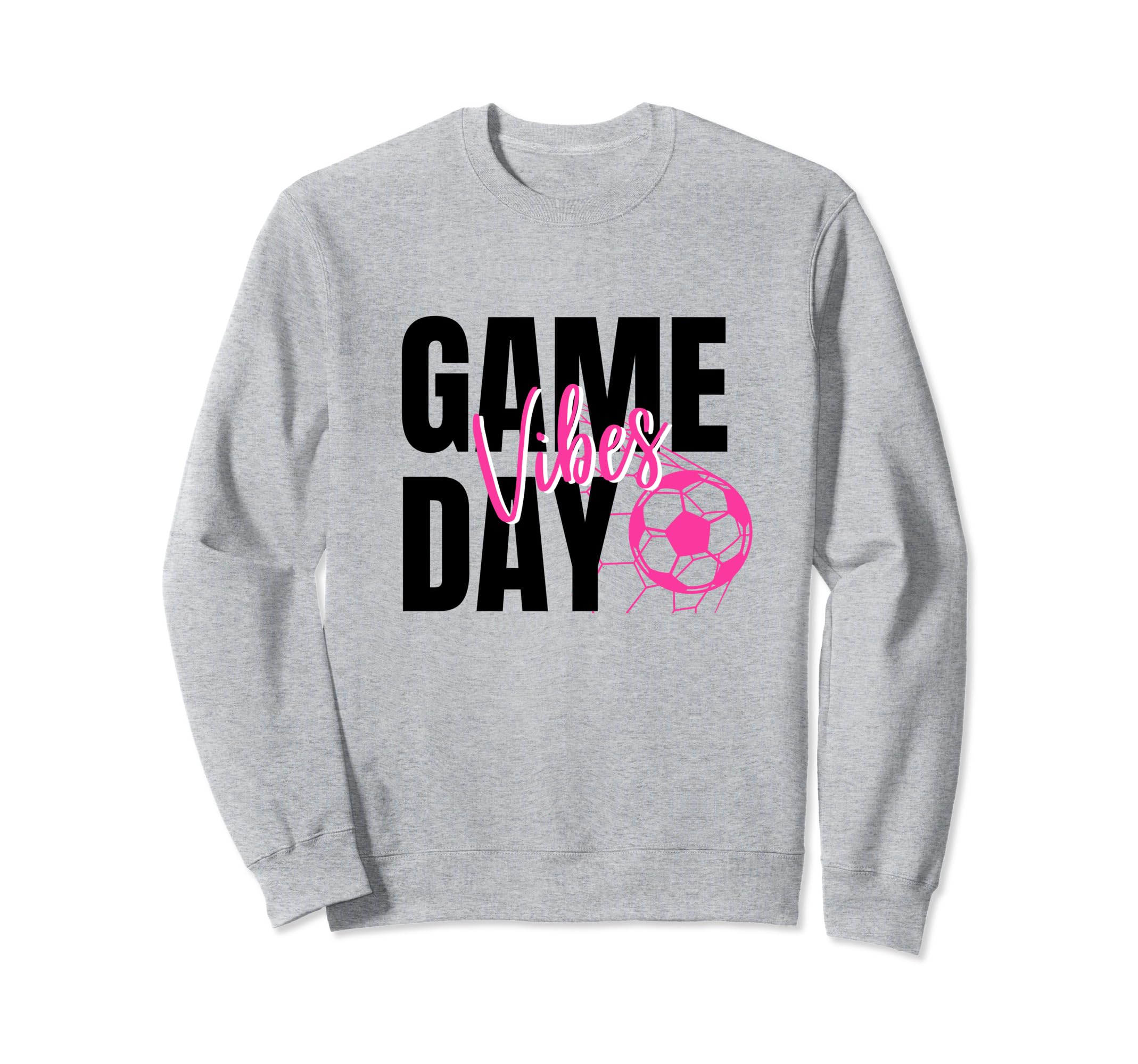 Soccer Game Day Soccer Player Sweatshirt - Casual Everyday Wear Men Women