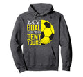 My Goal Is To Deny Yours Funny Goalie Hoodie - Streetwear Style Men Women