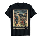 Captain Washingtons Xi Continentals T-Shirt - Graphic Print Men Women