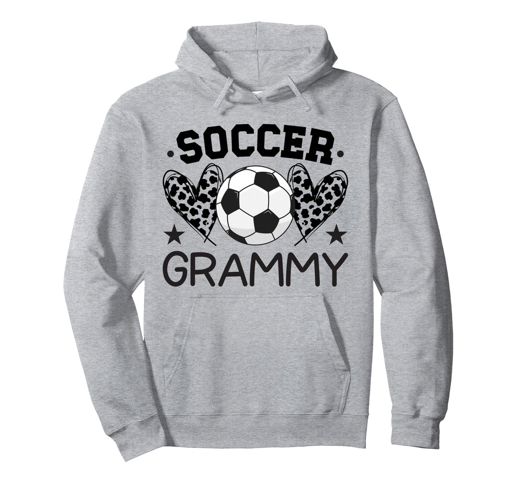 Soccer Grammy Hearts Grammy Soccer Player Hoodie - Streetwear Style Unisex