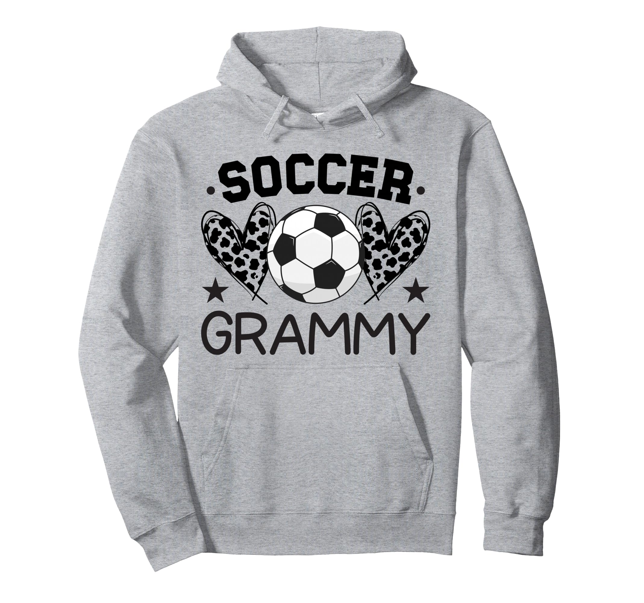 Soccer Grammy Hearts Grammy Soccer Player Hoodie - Streetwear Style Unisex