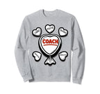 Coach Definition Coach Funny Coach Sweatshirt - Aesthetic Graphic Men Women
