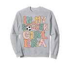 My Soccer Era Groovy Soccer Soccer Sweatshirt - Custom Art Print Unisex
