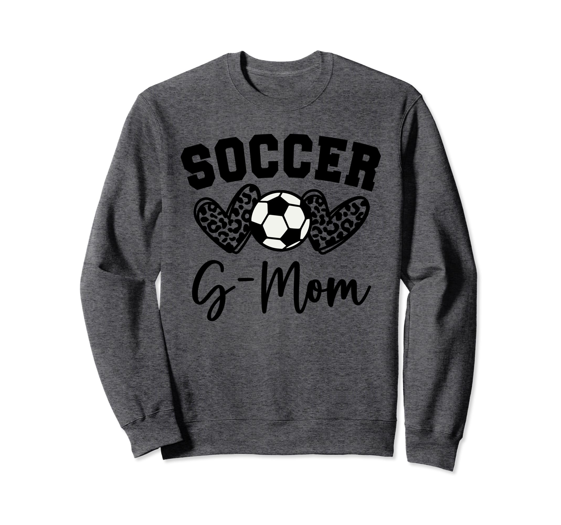 Soccer G Mom Matching Family Sweatshirt - Casual Everyday Wear Unisex