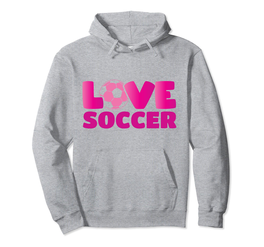 Soccer Soccer Player Love Soccer Hoodie - Graphic Print Unisex