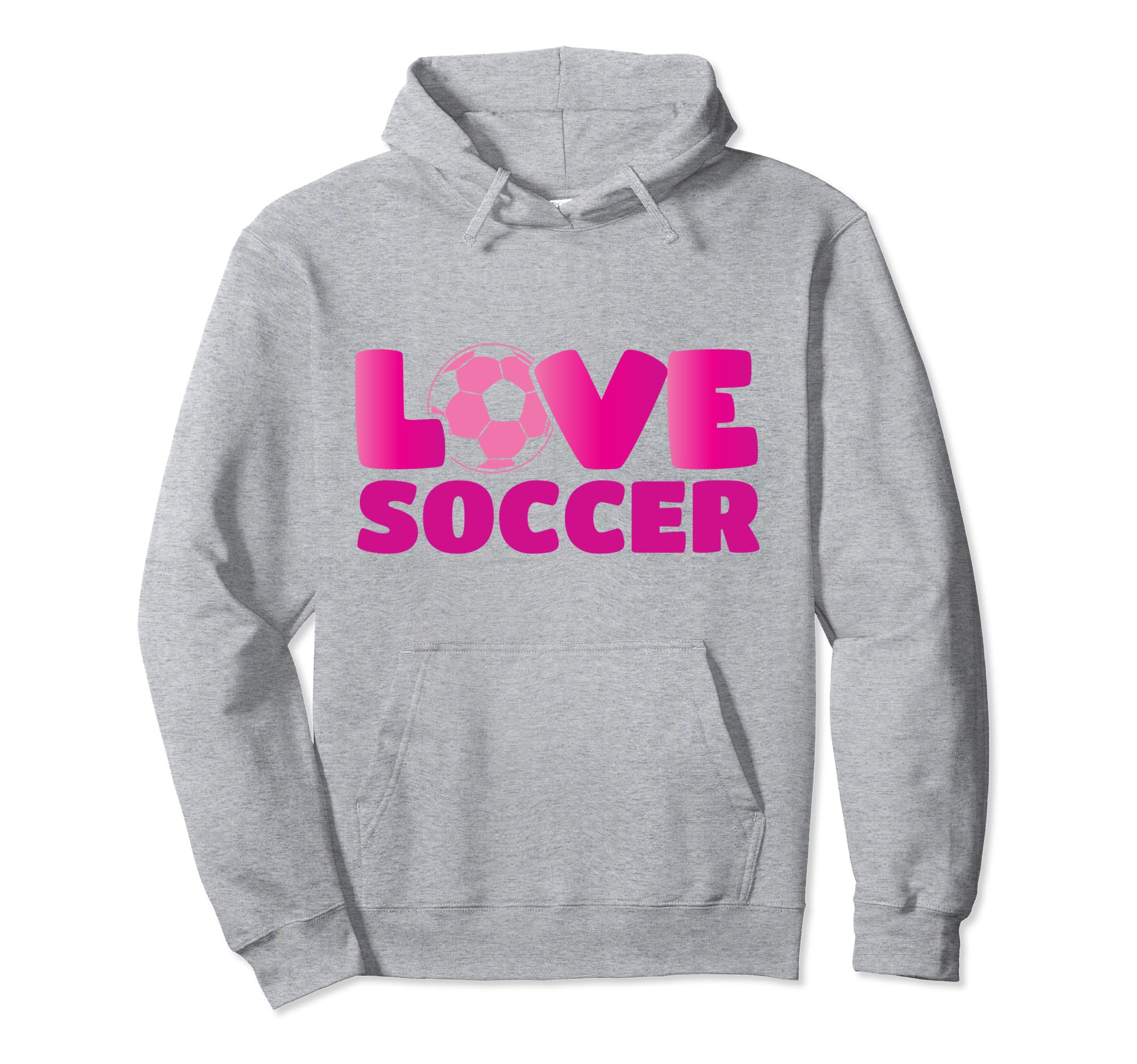Soccer Soccer Player Love Soccer Hoodie - Graphic Print Unisex